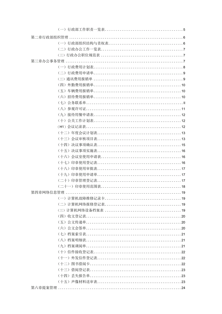 某公司行政管理职位工作管理手册.docx_第2页