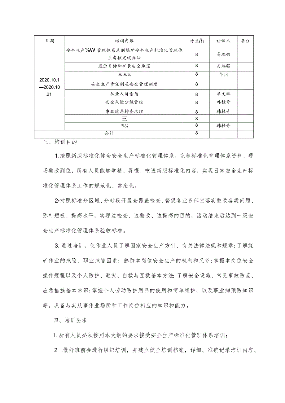 生产部煤矿安全生产标准化管理体系贯彻落实学习记录.docx_第2页