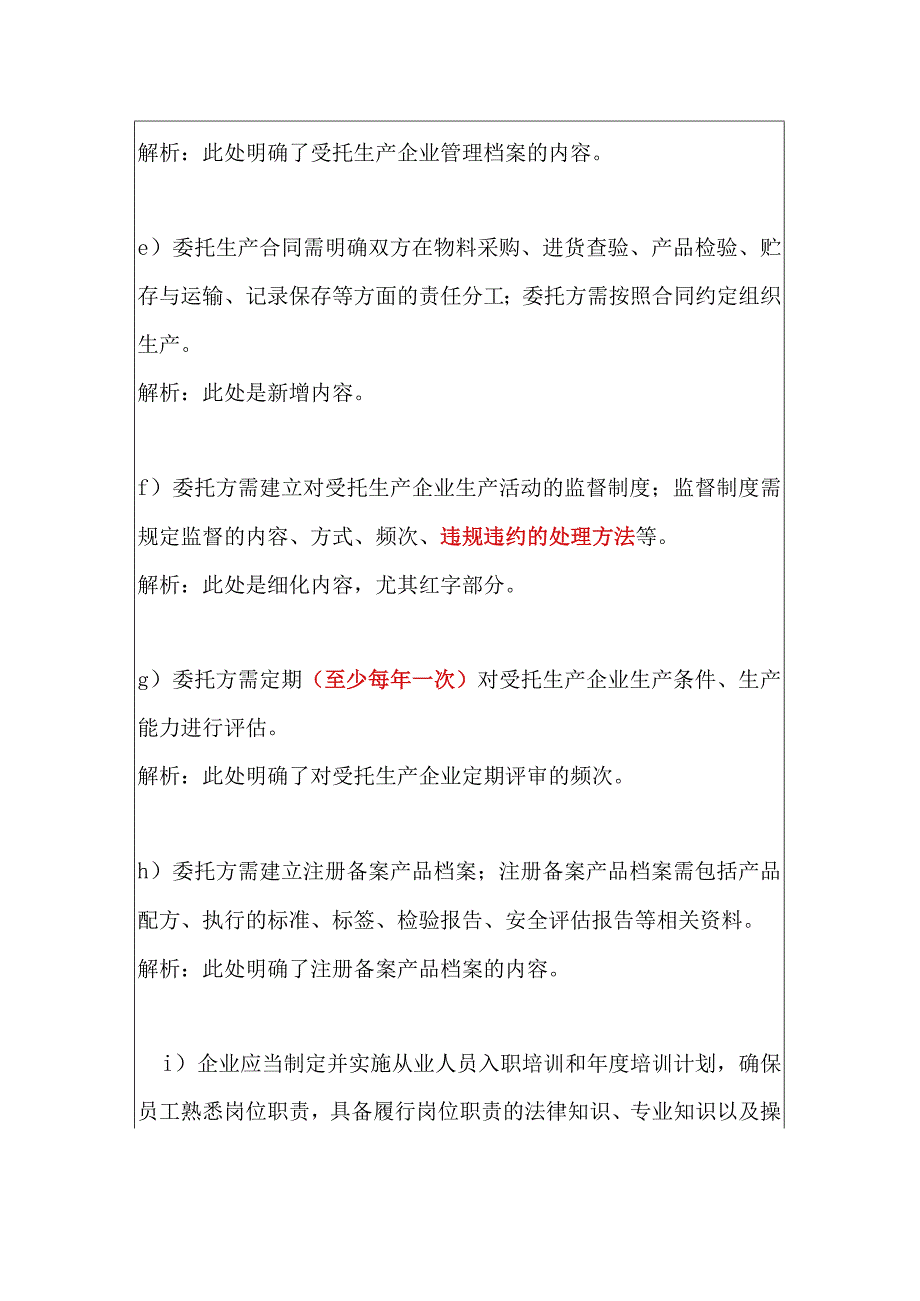 新版委托生产部化妆品生产质量管理规范检查要点及解释.docx_第2页