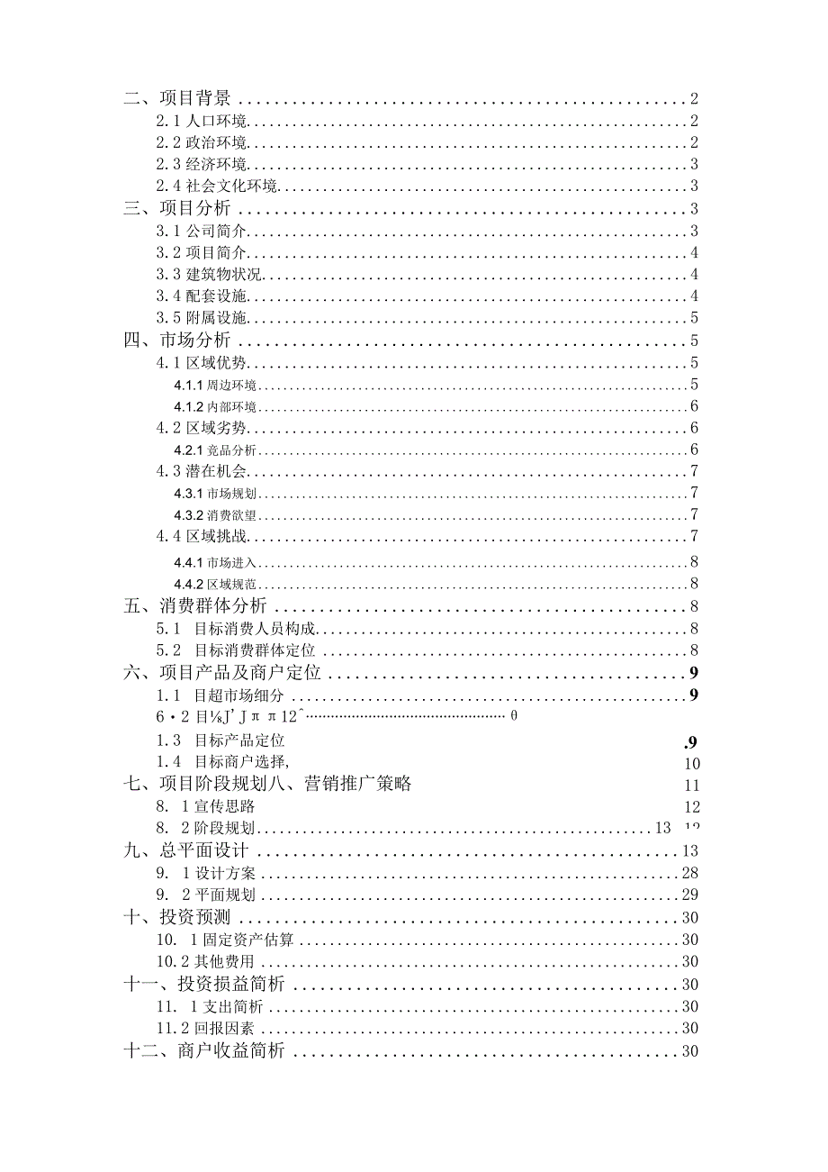 某商业管理项目可行性报告.docx_第2页