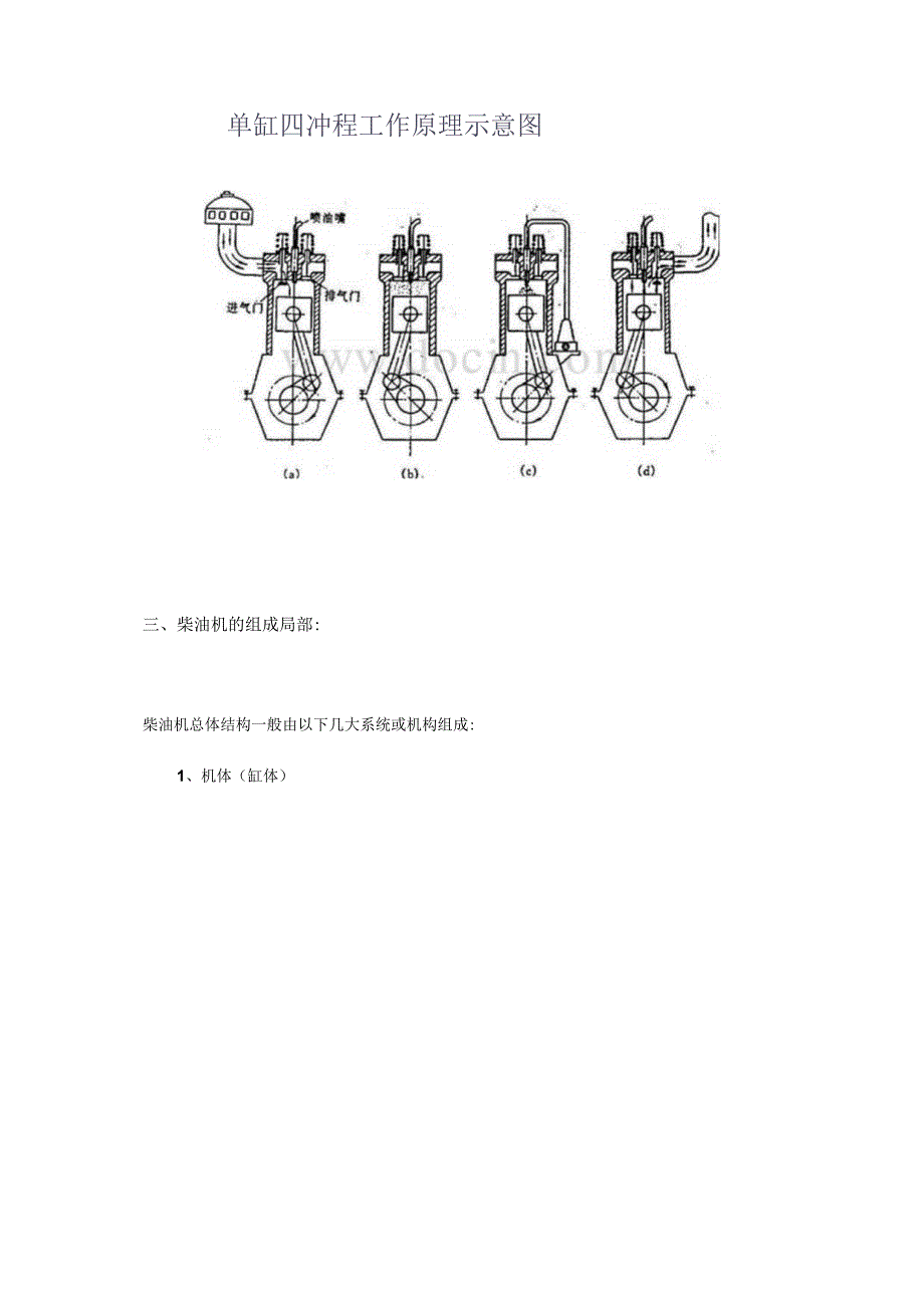 柴油发动机的工作原理与基本组成精选.docx_第2页