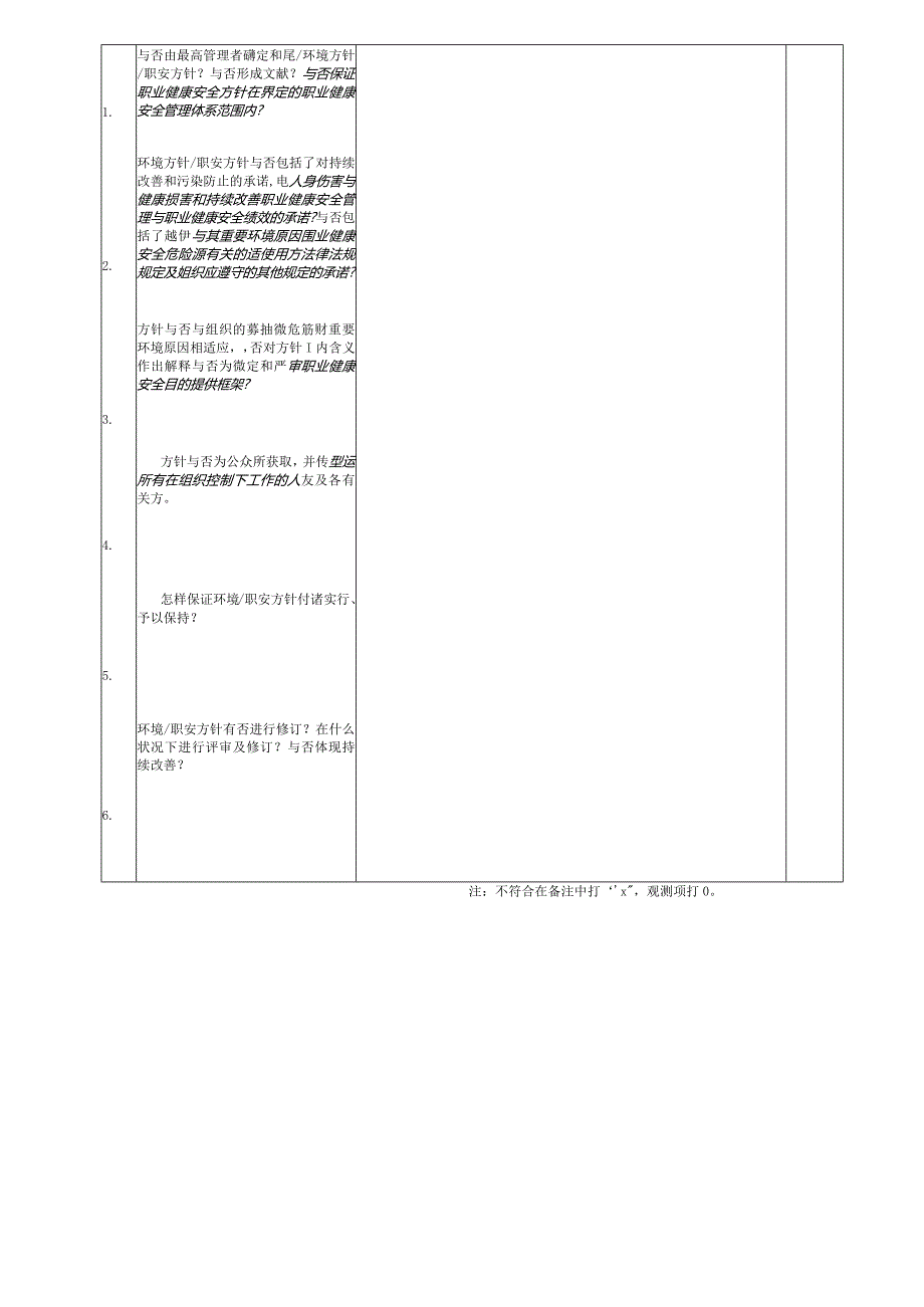 环境、职业健康安全管理体系检查表修改1.docx_第2页