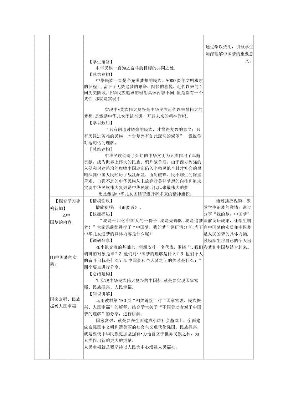 无水印纯文字版推荐最新国规教材新课标高教版中职中国特色社会主义33.结语教案.docx_第2页