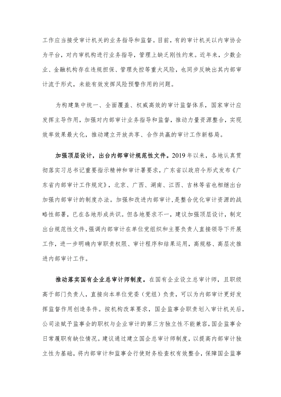 浅谈如何加强内部审计工作业务指导和监督.docx_第2页