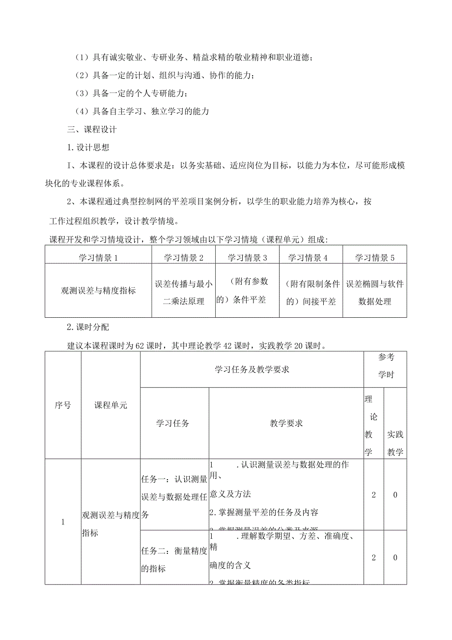 《测量误差与数据处理》课程标准.docx_第2页