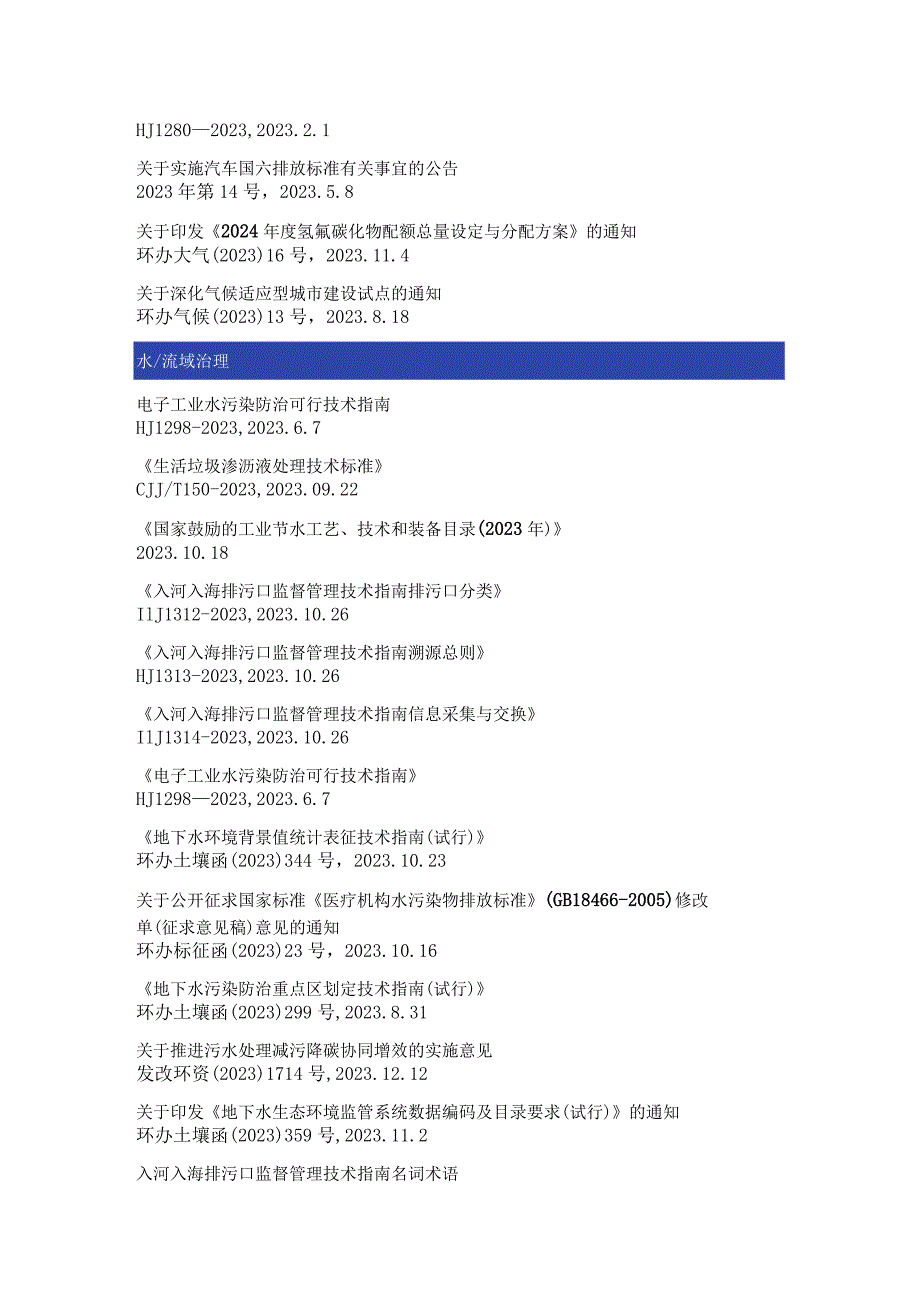 2023年生态环境领域法规政策汇编（国家篇）.docx_第2页