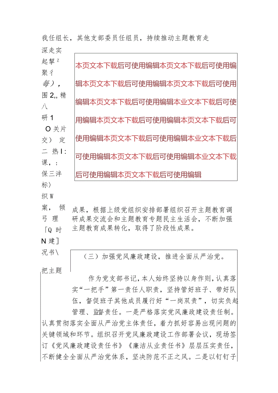 2024党支部书记述职报告（最新版）(4).docx_第3页