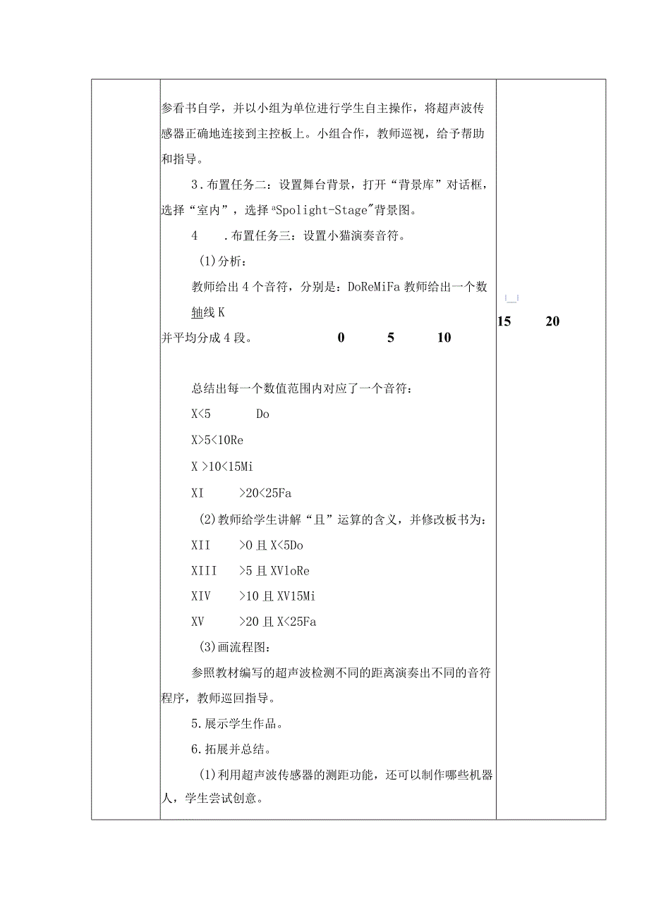 五年级全册信息技术教案（表格式）-第18课弹奏音乐苏科版.docx_第2页