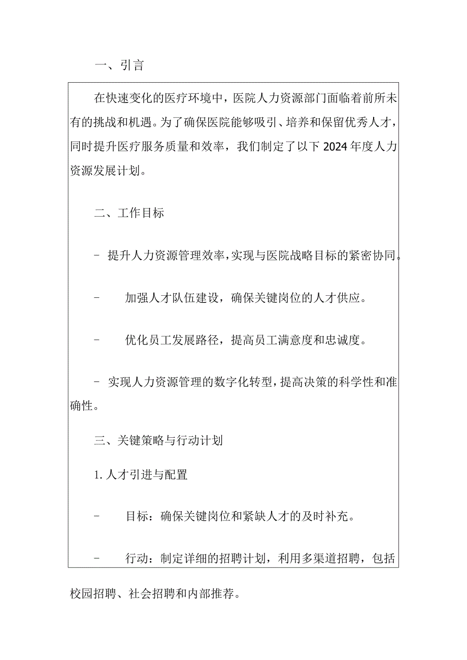 2024医院人力资源发展计划.docx_第2页