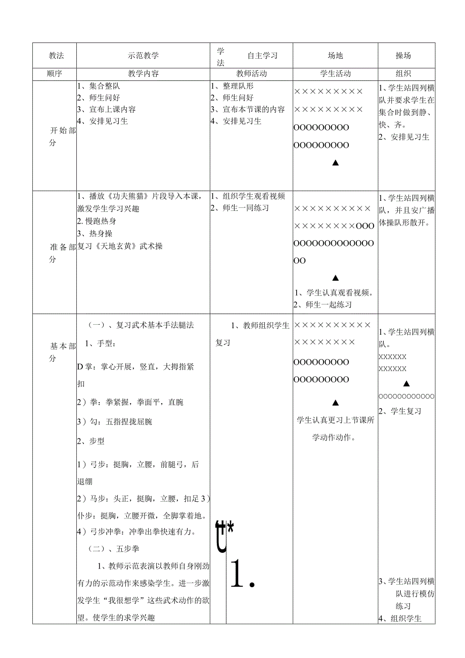 体育与健康（小学）体育《武术：五步拳》教学设计及教案.docx_第2页