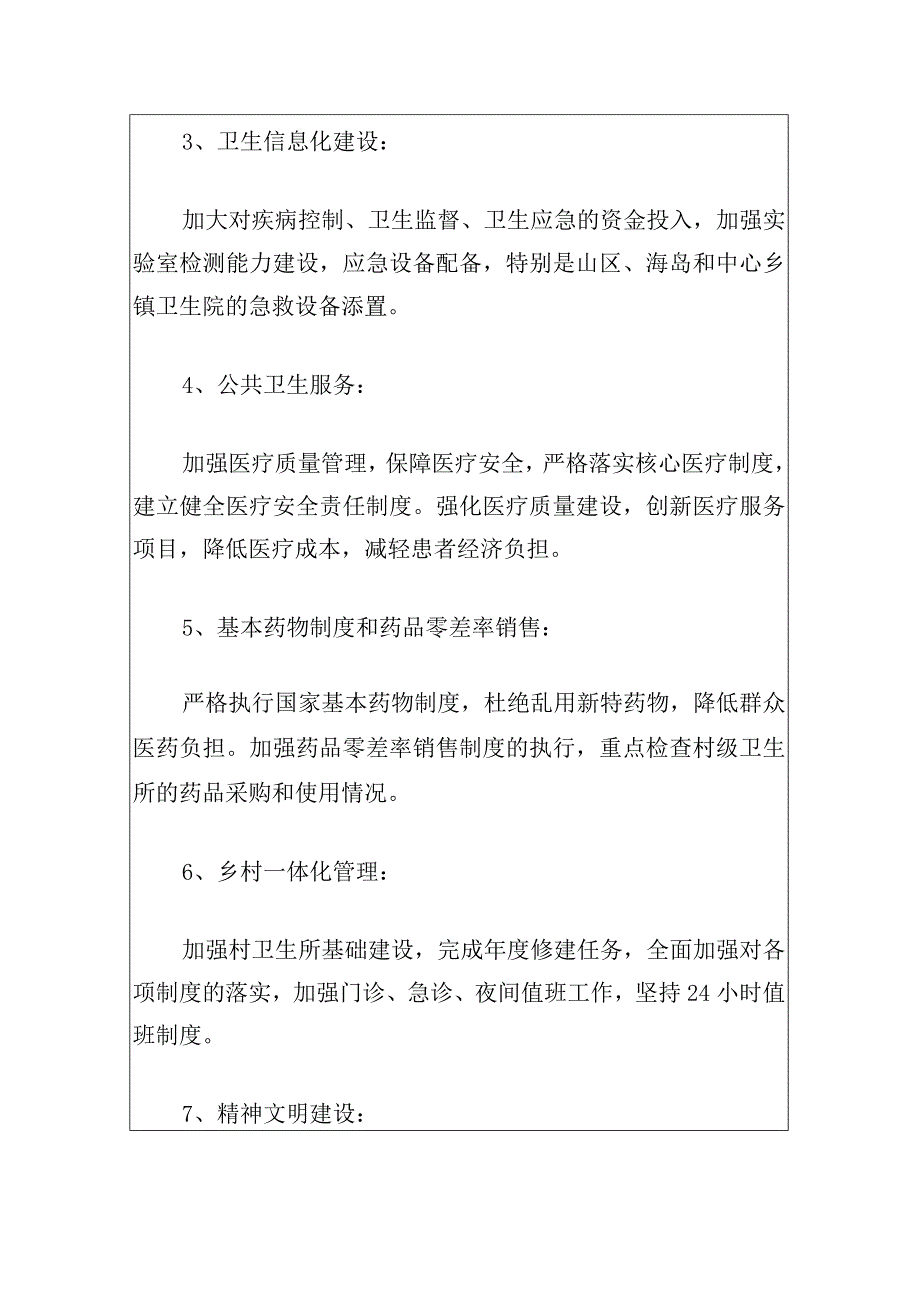 2024年XX乡卫生院工作计划（最新版）.docx_第2页