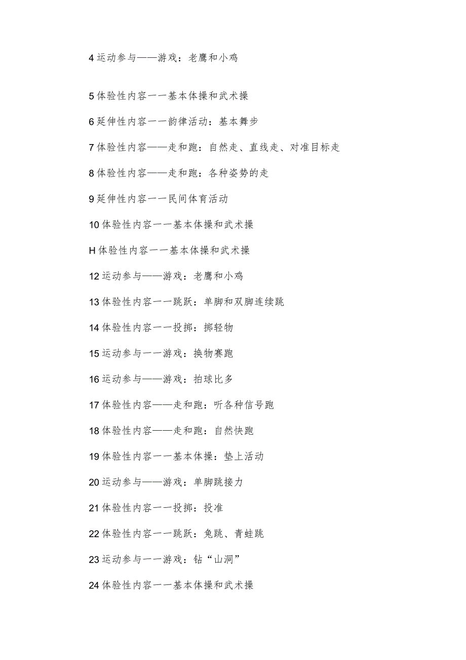 2024一年级体育教学计划（32篇）.docx_第3页