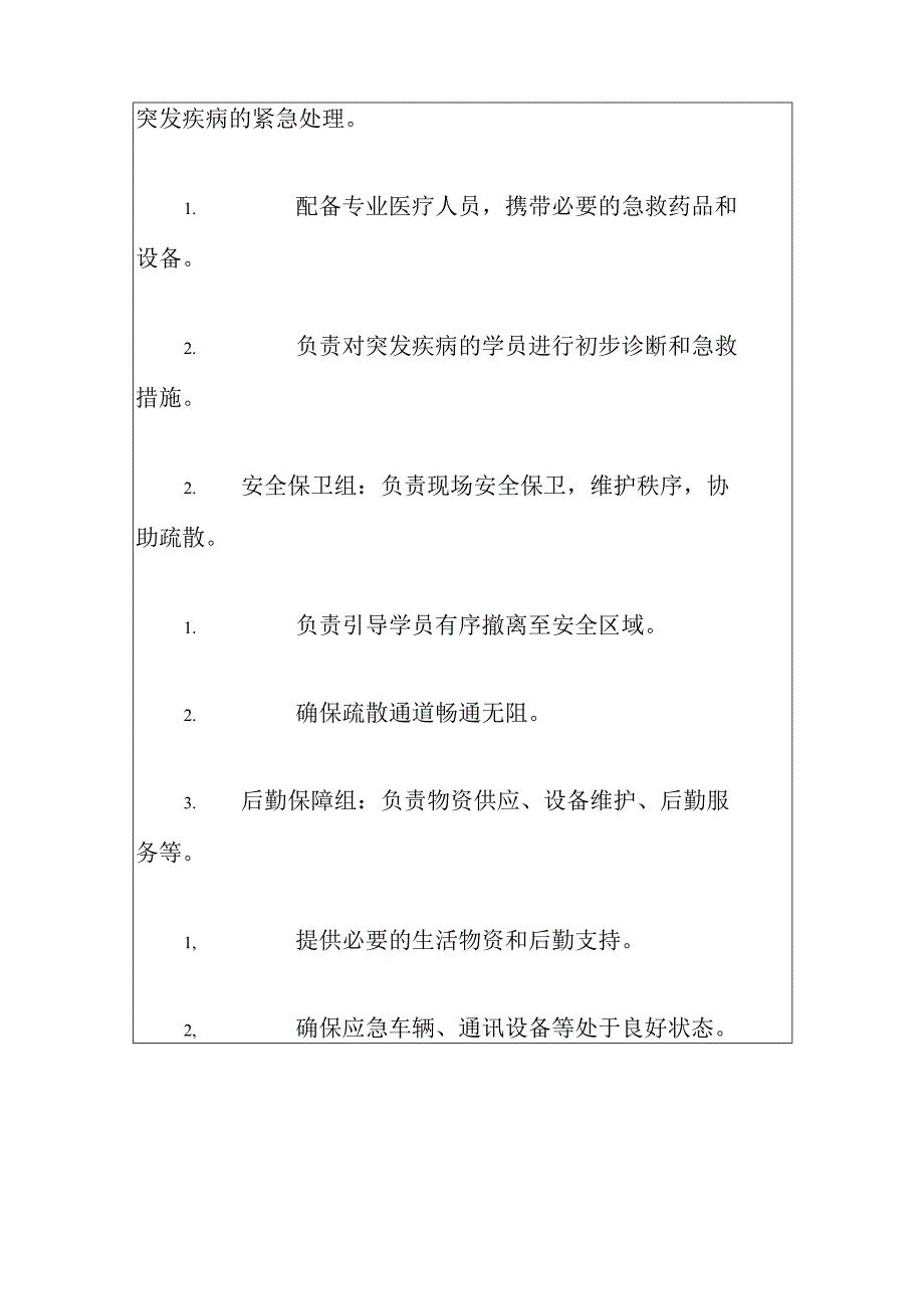 2024老年大学突发事件应急预案（完整版）.docx_第3页