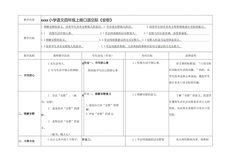 《安慰》公开课教案教学设计课件资料.docx_第1页