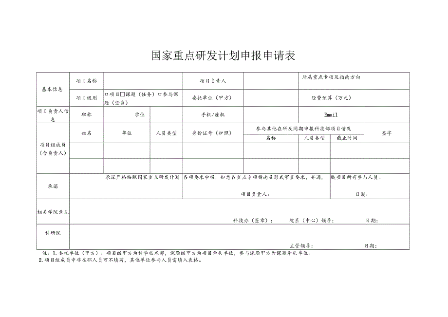 国家重点研发计划申报申请表.docx_第1页