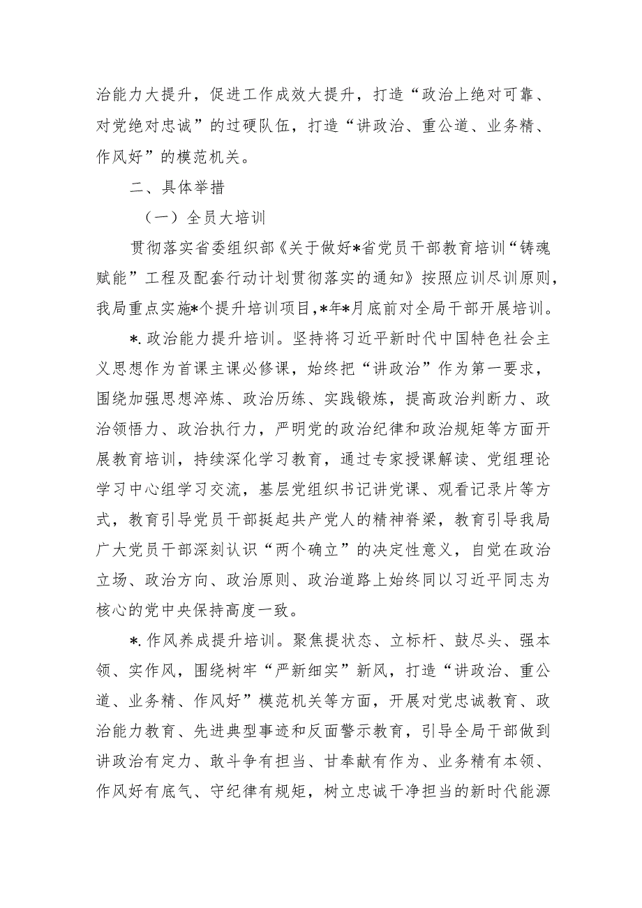 机关单位人员铸魂赋能培训方案.docx_第2页