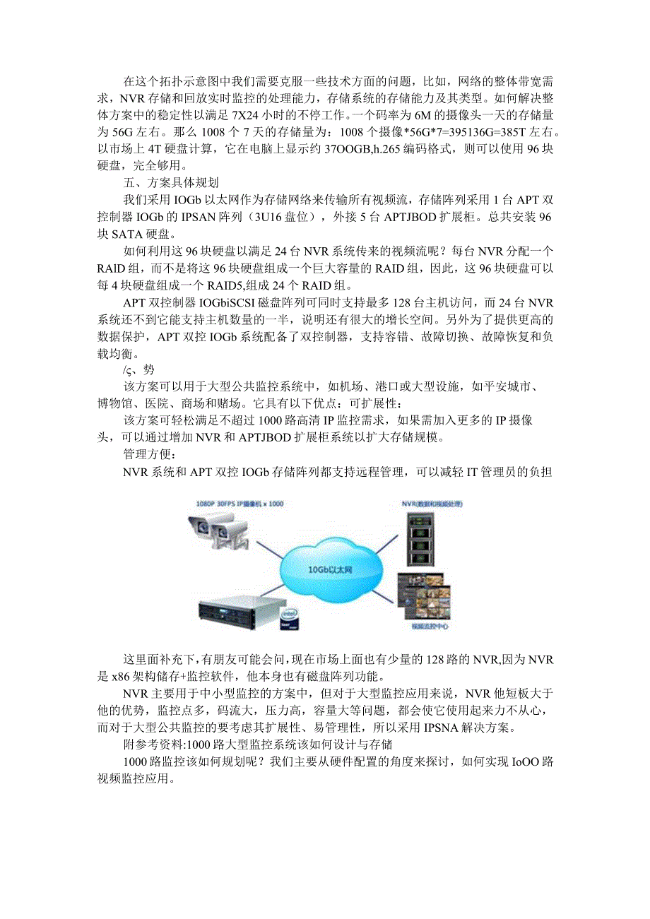 1000路高清监控的IP SAN存储方案.docx_第2页