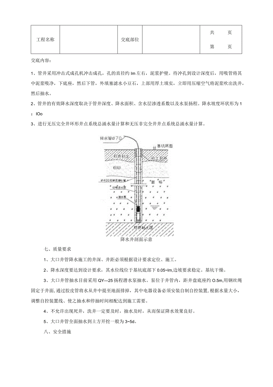 建筑工程无砂大孔混凝土管井降水.docx_第2页