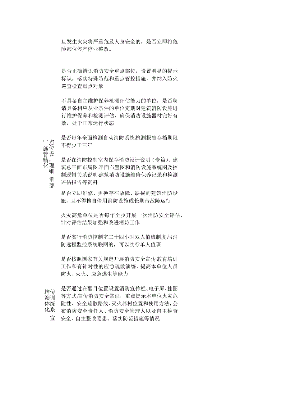 技能培训资料之消防安全标准化检查表.docx_第3页