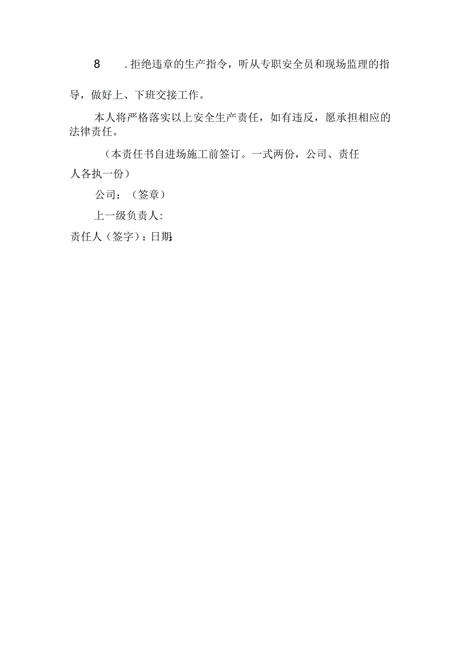 31.建筑施工企业测量工安全生产责任书（2024版参考范本）.docx_第2页