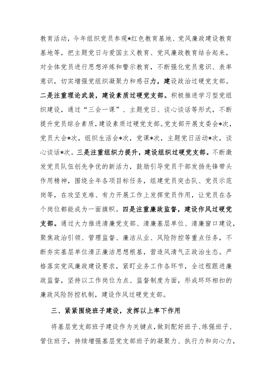 支部书记在第二批主题教育专题组织生活会上的述职报告.docx_第3页