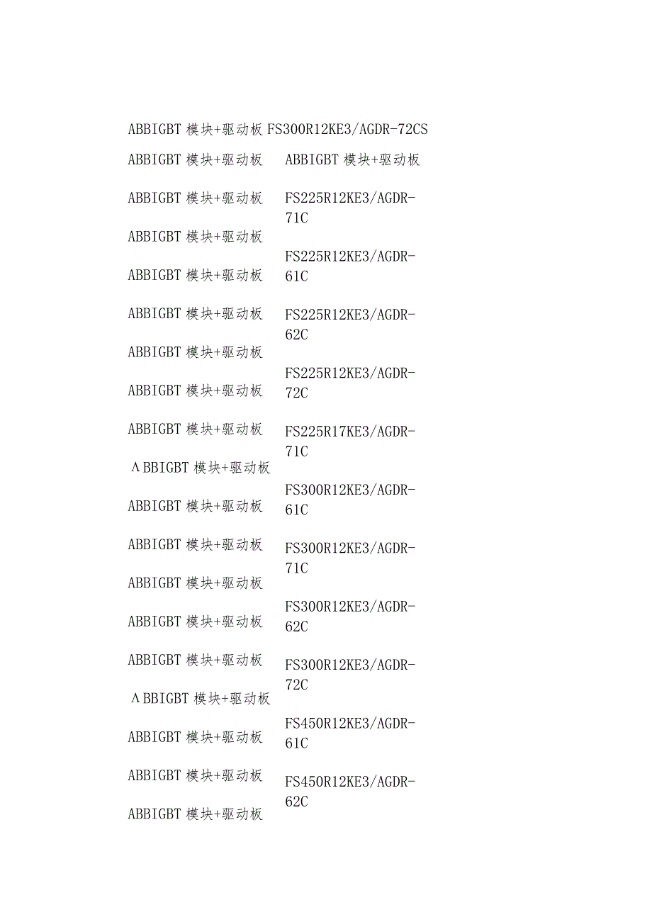 如何辨识ABB变频用IGBT模块及驱动板等配件真伪.docx_第3页