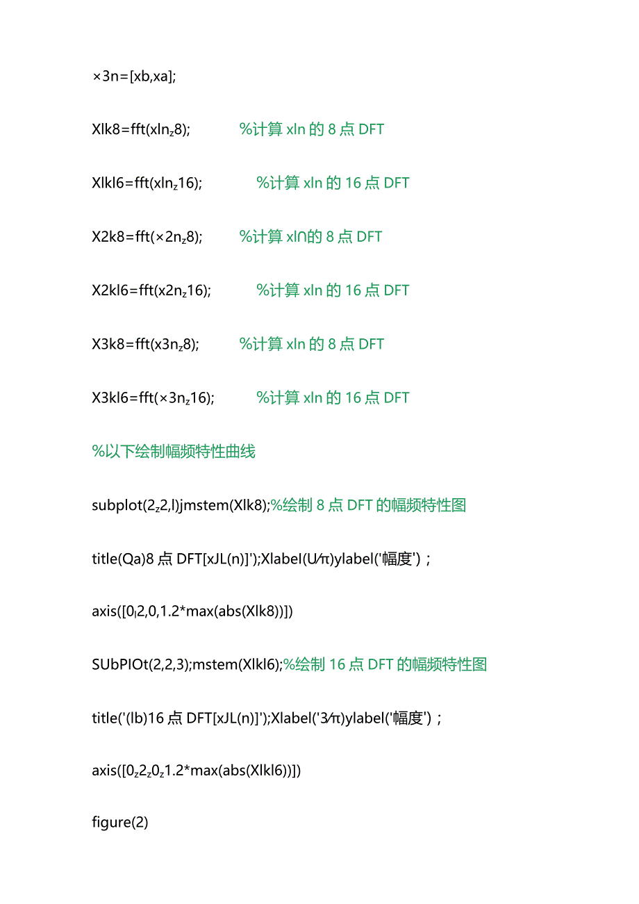 数字信号《用FFT对信号作频谱分析》实验完整模版.docx_第3页