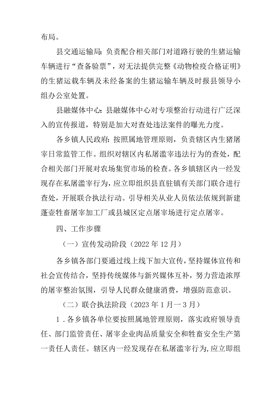 关于进一步加强生猪屠宰行业联合执法工作的实施方案.docx_第3页