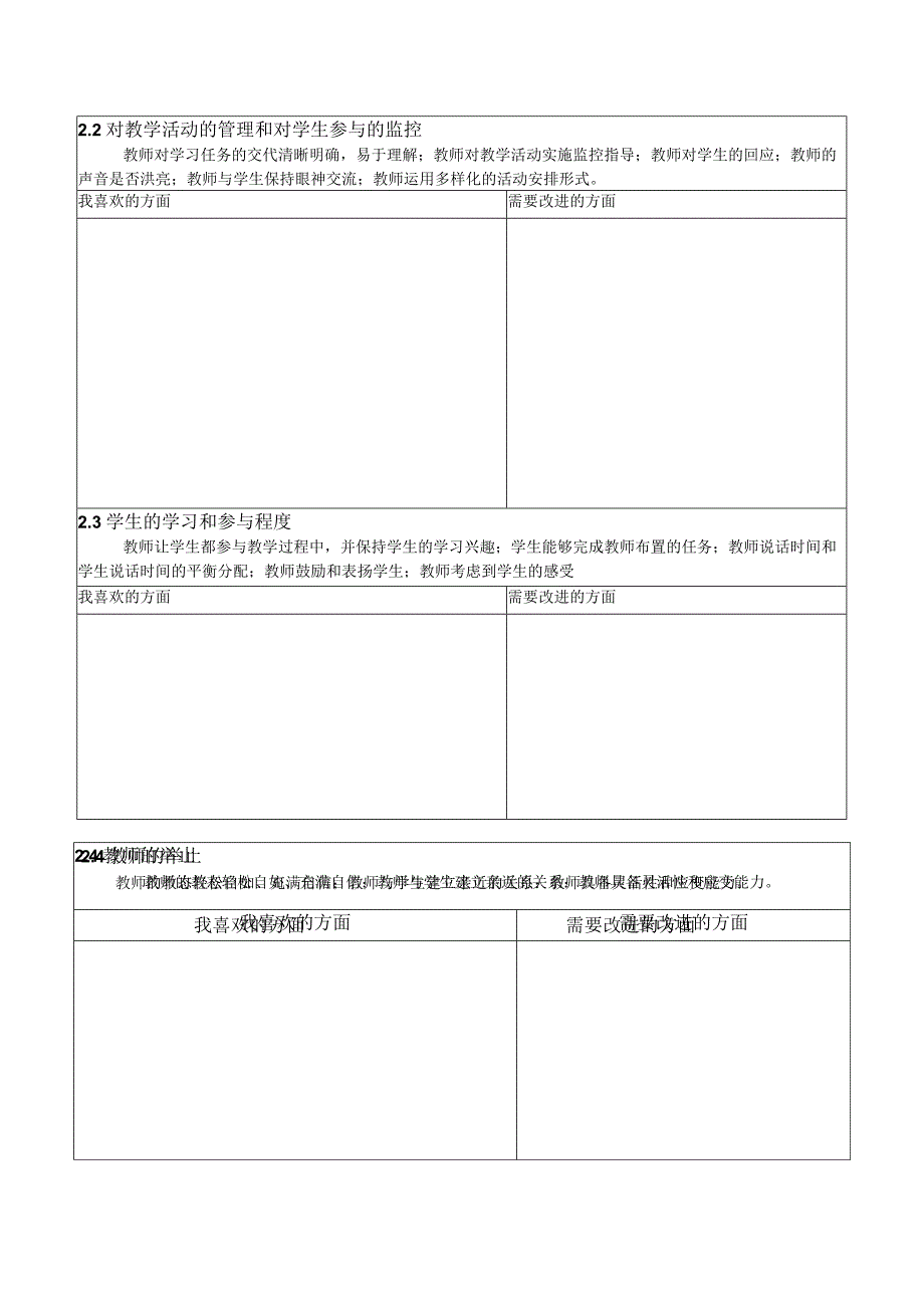 教师课堂教学观察表.docx_第2页