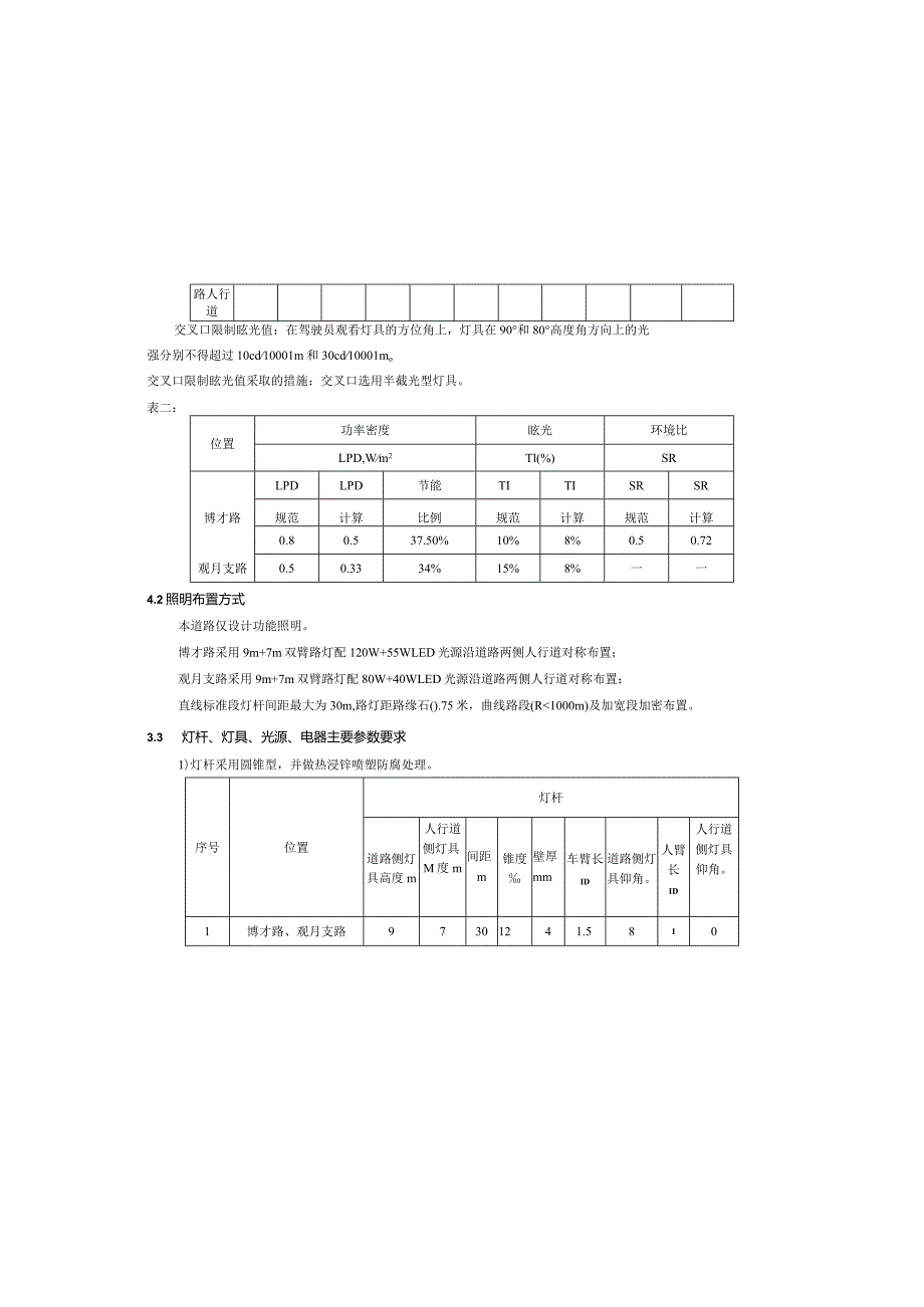 妇幼保健院配套道路-照明工程施工图设计说明.docx_第3页