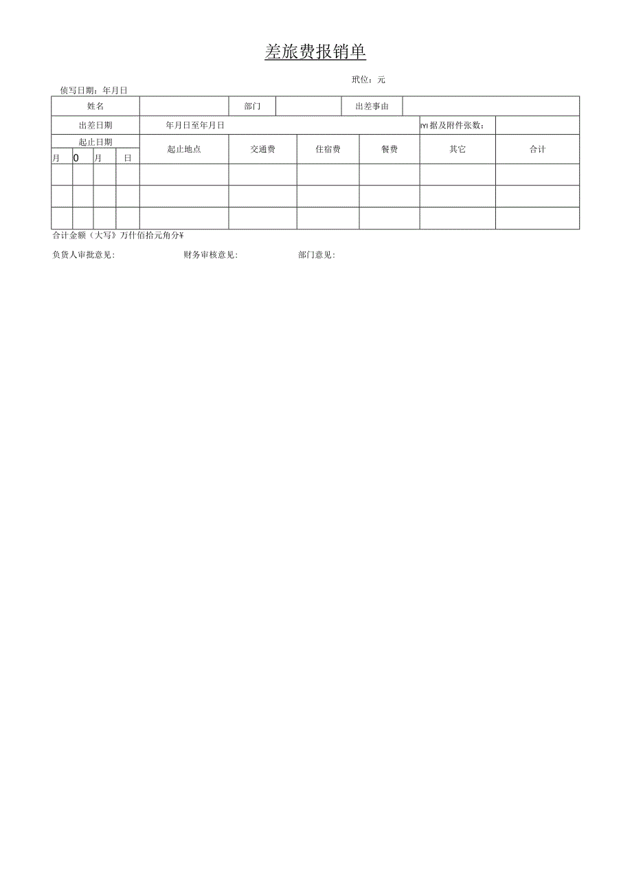 差旅费报销单.docx_第1页