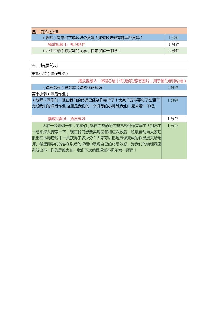 小学四年级课后服务：scratch少儿编程二阶第20课：垃圾分类教案.docx_第3页