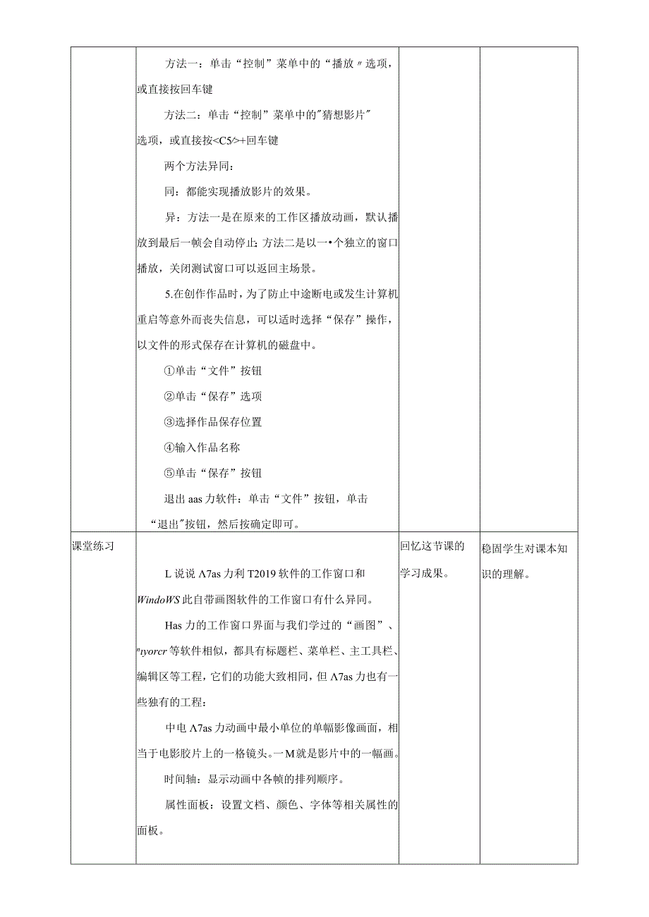 六年级上册信息技术教学设计第1课进入动画新天地∣粤教版.docx_第3页