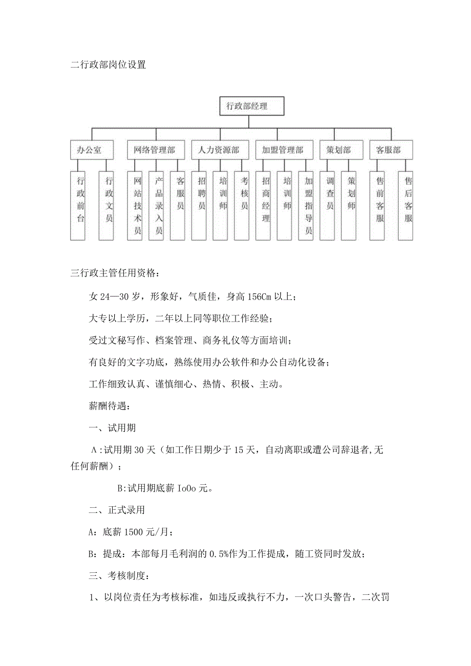 装饰工程有限公司行政部制度.docx_第2页