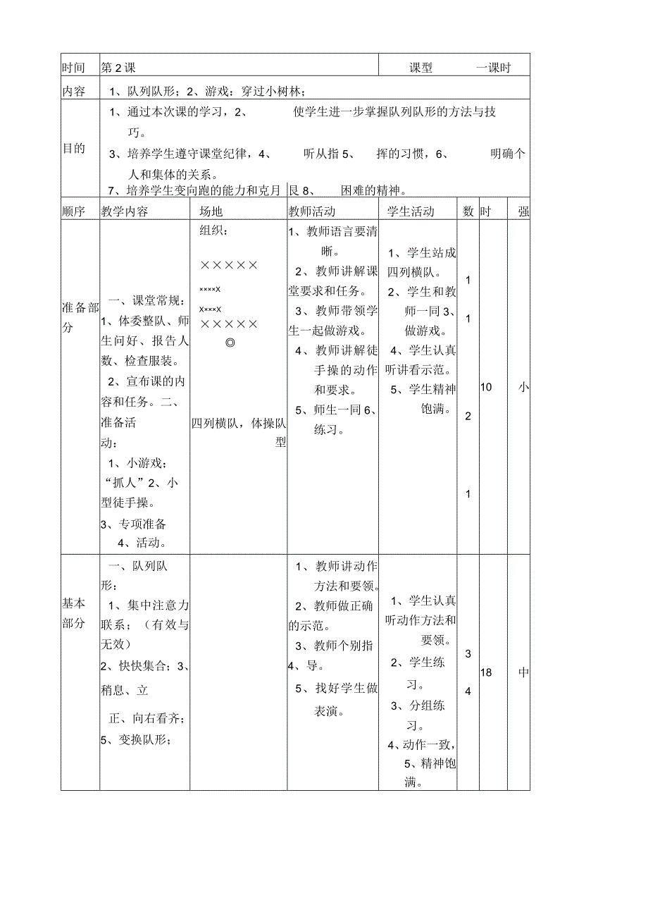 小学六年级十二册体育与健康教案.docx_第3页