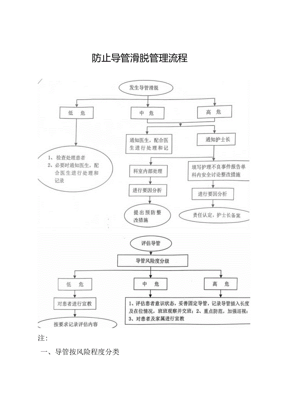 防止导管滑脱管理流程.docx_第1页