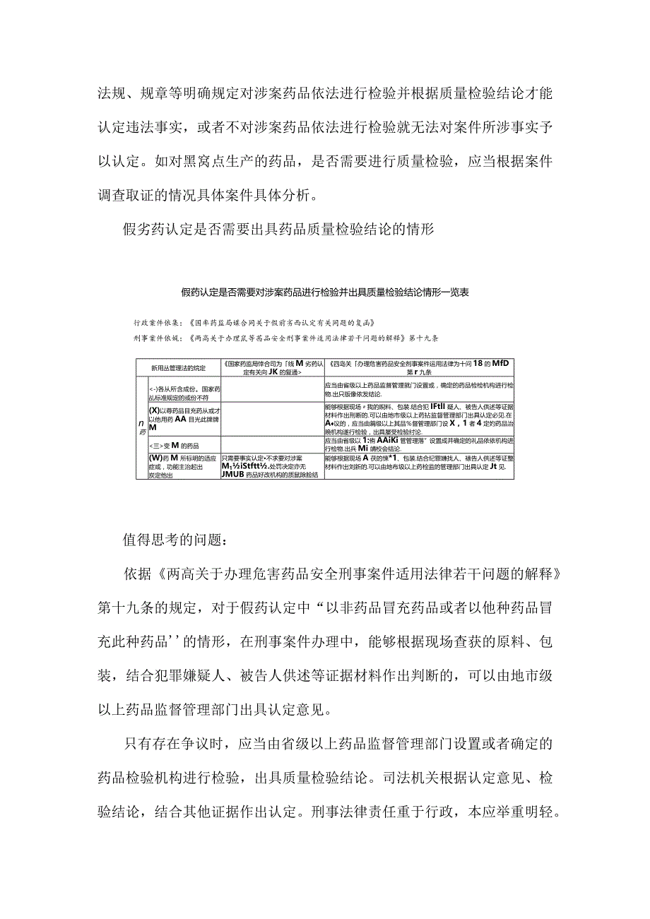 6种情形认定假劣药无需出具检验报告（假劣药认定是否需要出具药品质量检验结论的情形）.docx_第3页