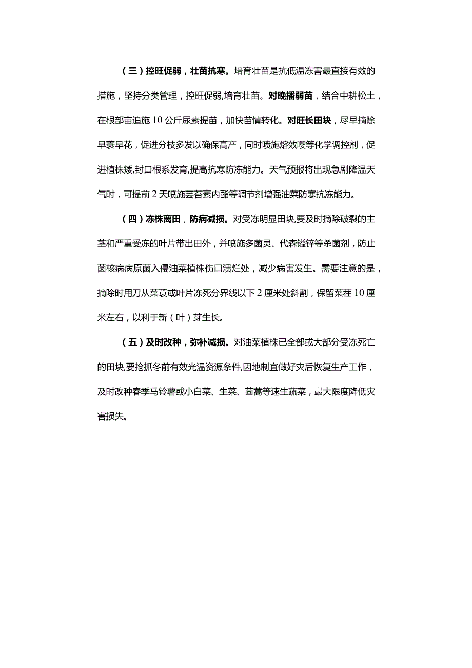 冬油菜防低温冻害保安全越冬技术意见.docx_第2页