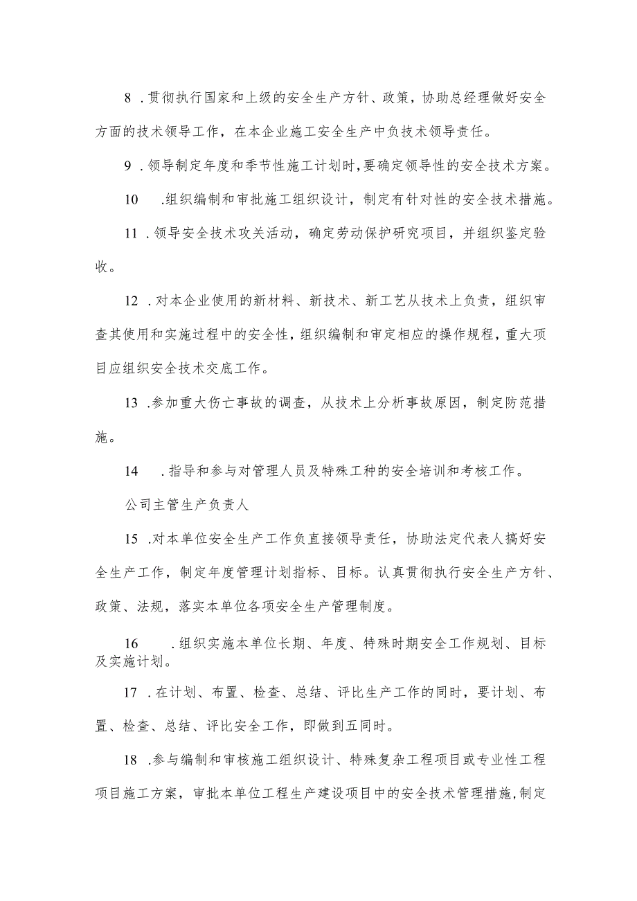 安全生产管理机构责任分工.docx_第2页