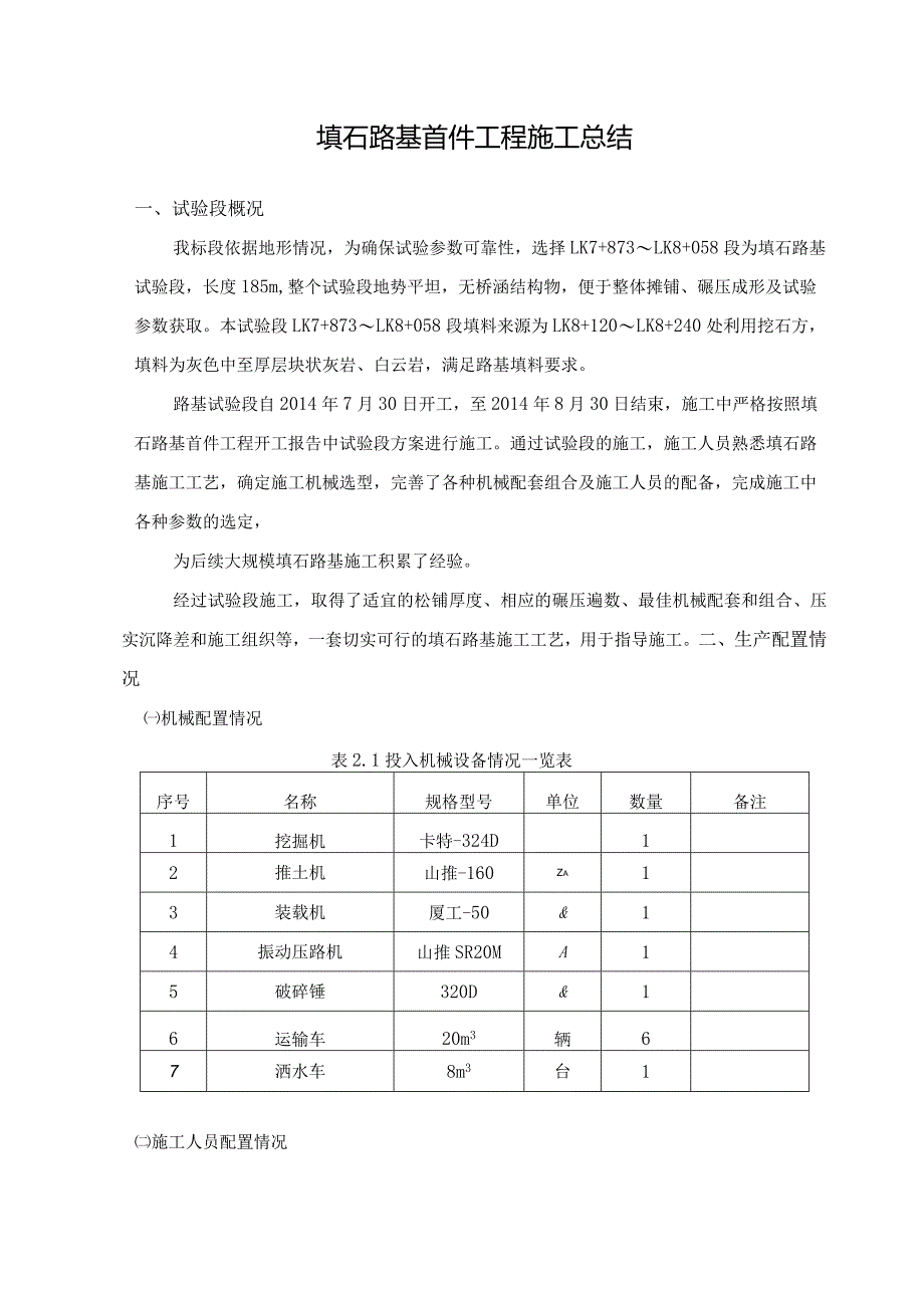 填石方路基首件总结.docx_第1页