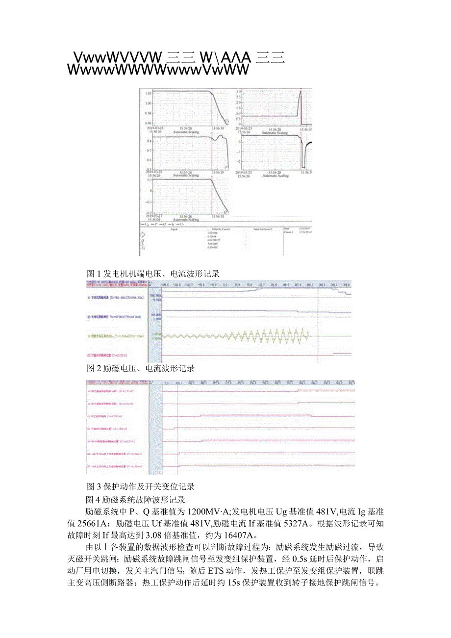 1080MW汽轮发电机转子内部短路故障分析.docx_第3页