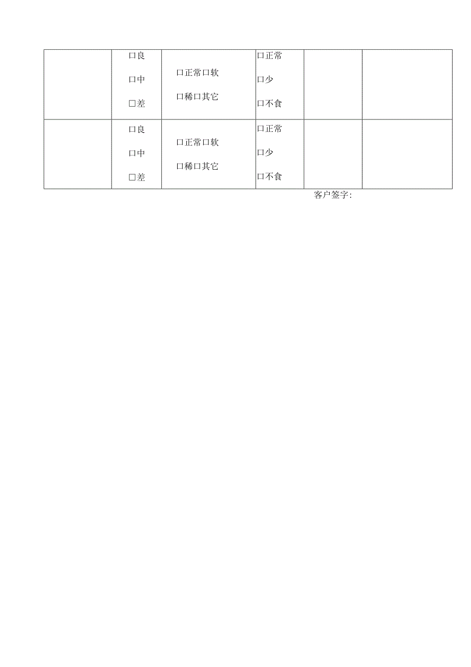 宠物诊所宠物寄养登记表.docx_第2页