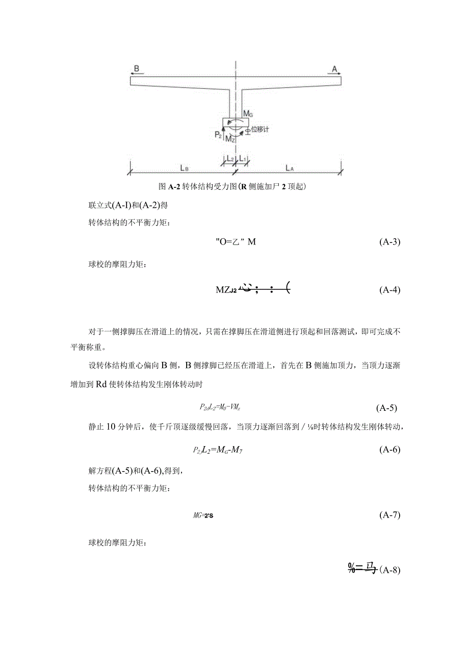 桥梁平转施工单点、两点顶起不平衡称重、无称重配重计算、梁端竖向振动加速度限值计算.docx_第2页