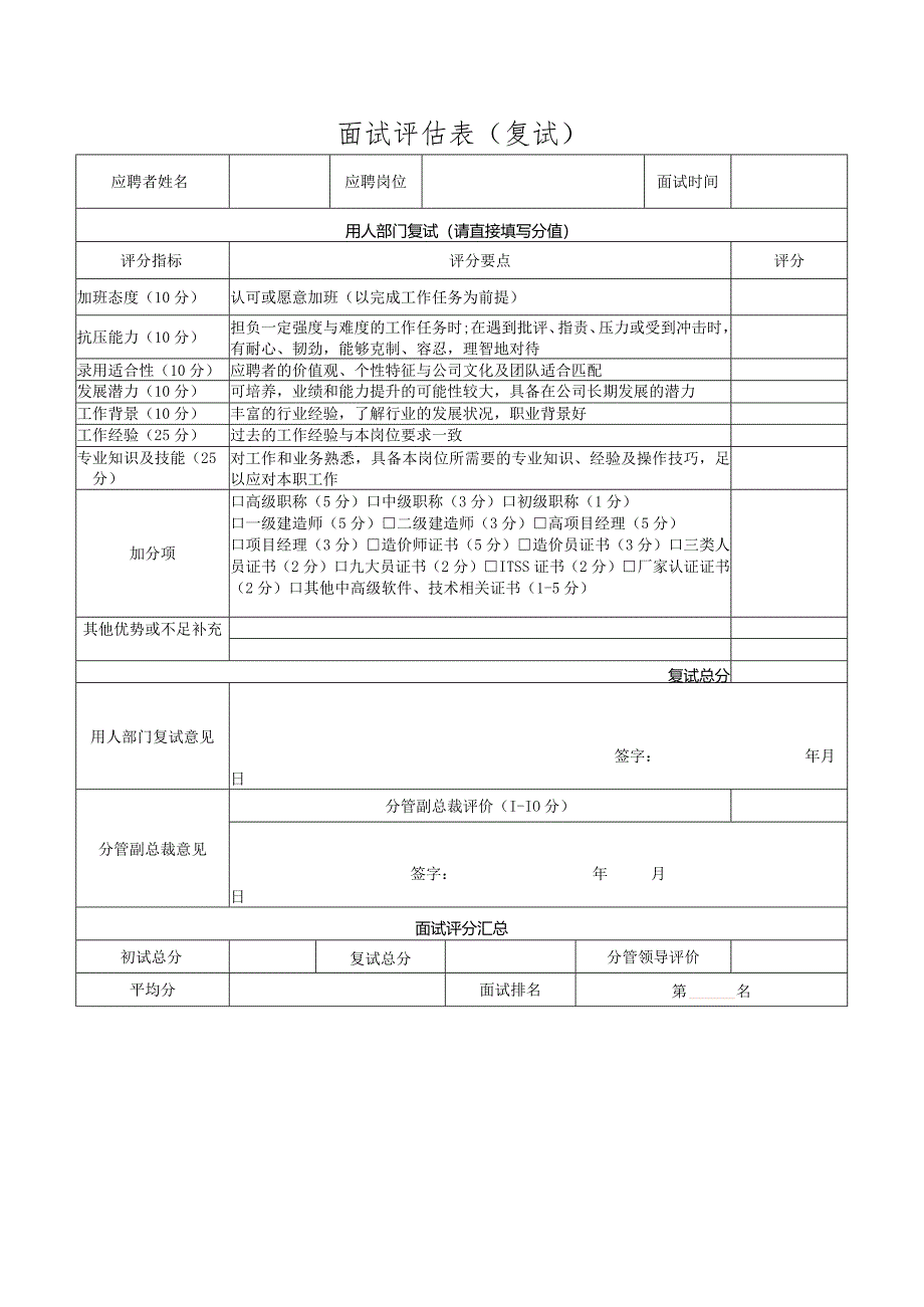 面试评估表.docx_第2页