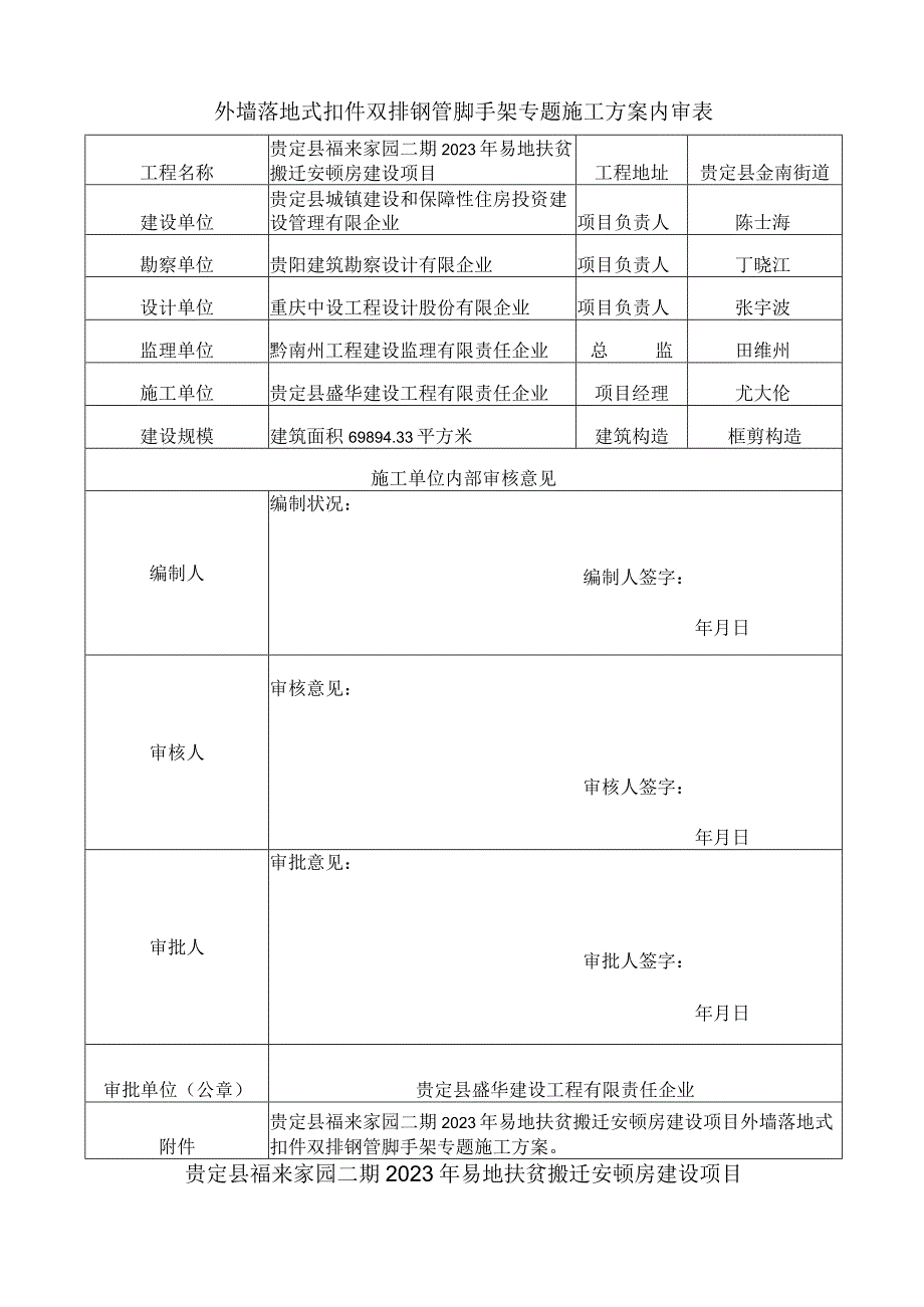 贵定福来家园二期外墙钢管脚手架施工方案优化.docx_第2页