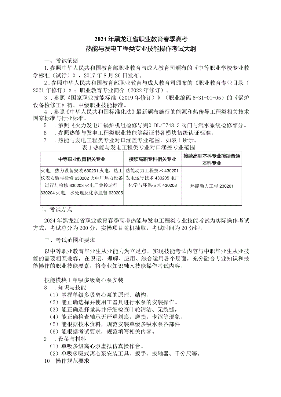 63-2热能与发电工程类专业技能操作考试大纲.docx_第1页