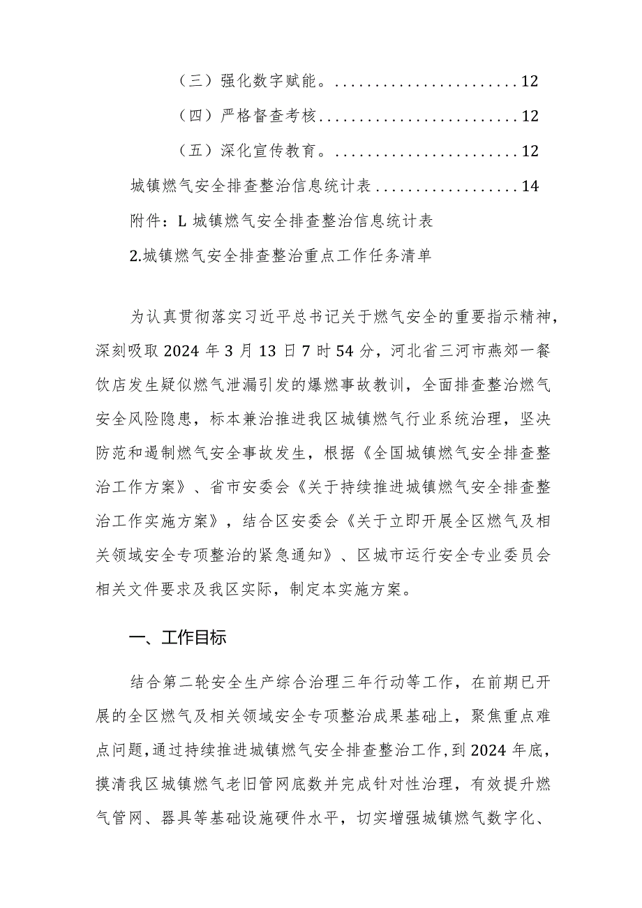 2024年关于持续推进城镇燃气安全排查整治工作实施方案范文稿.docx_第2页