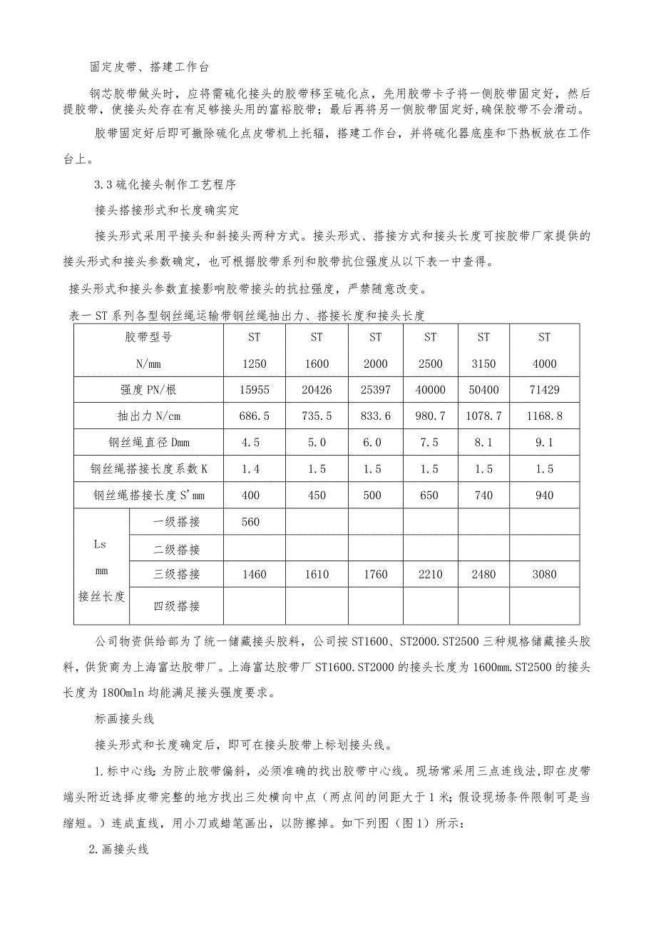 松藻煤电公司钢芯皮带硫化接头技术管理规范.docx_第3页