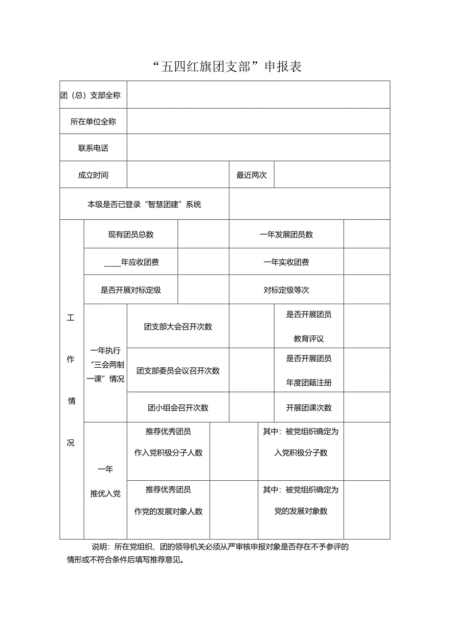 “五四红旗团支部”申报表.docx_第1页