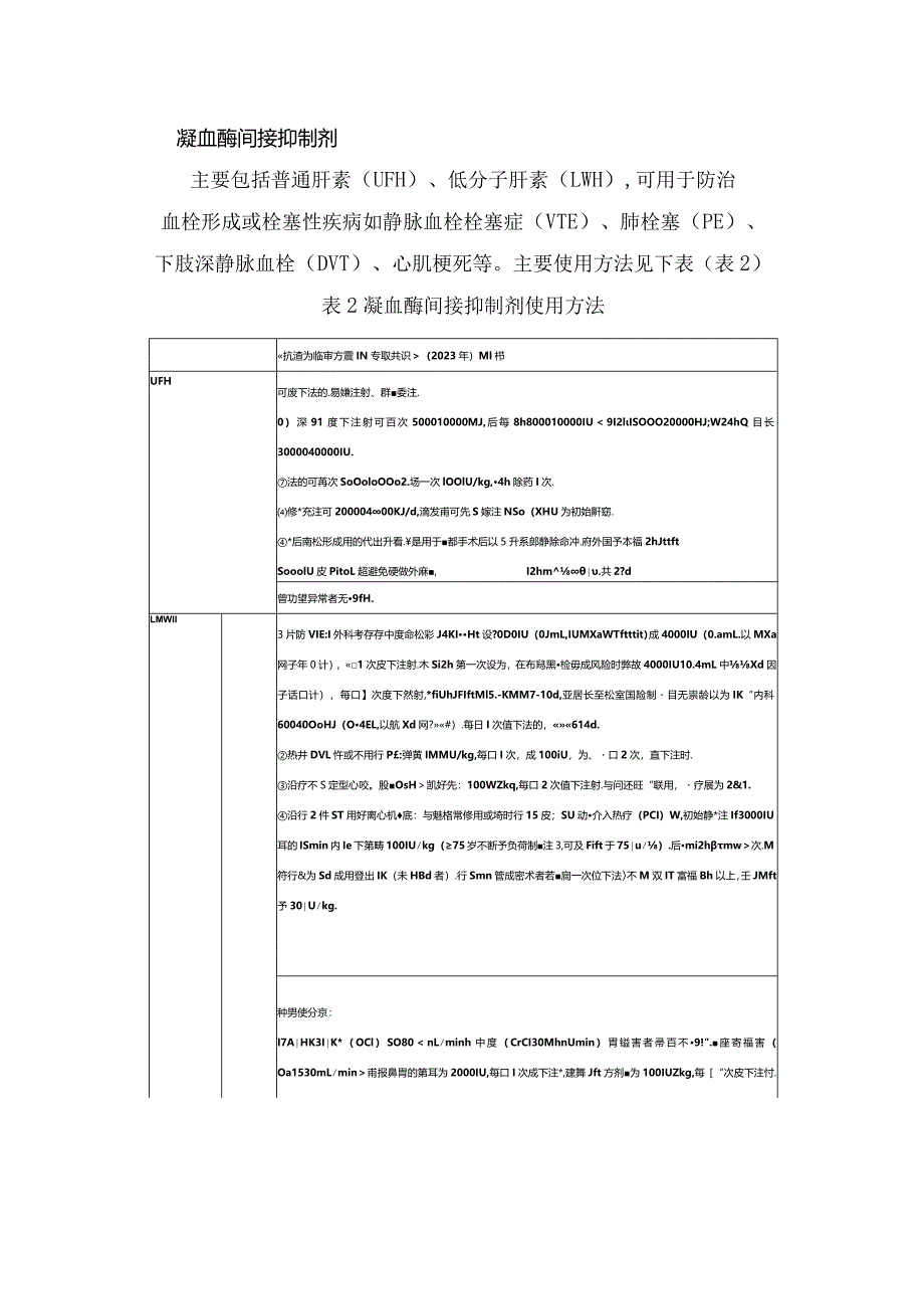 肾脏病胃肠外及口服抗凝药物药物作用及注意事项.docx_第2页